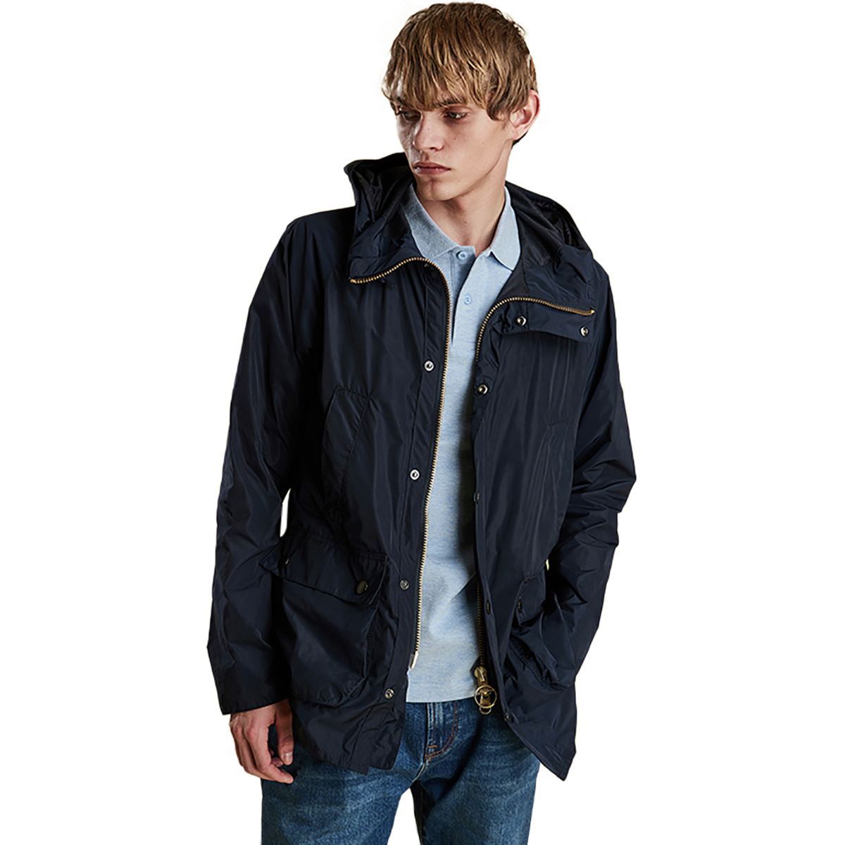 Barbour Bedale Casual Hooded Jacket Men's Clothing