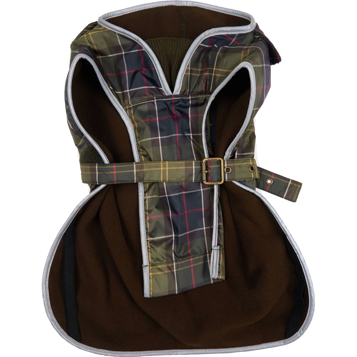 Barbour Waterproof Tartan Dog Coat
