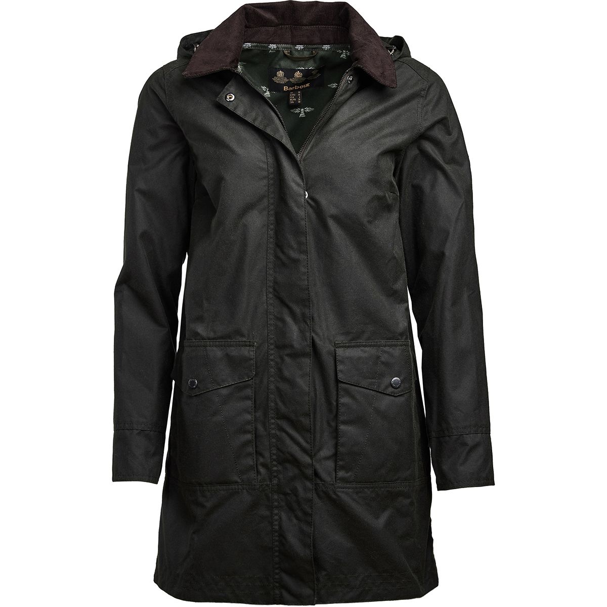 Barbour Oyster Wax Jacket Women's Clothing