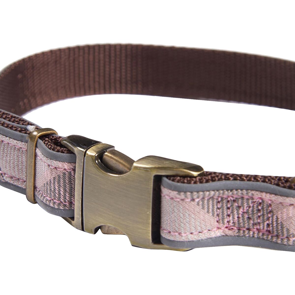 Barbour Reflective Tartan Dog Collar