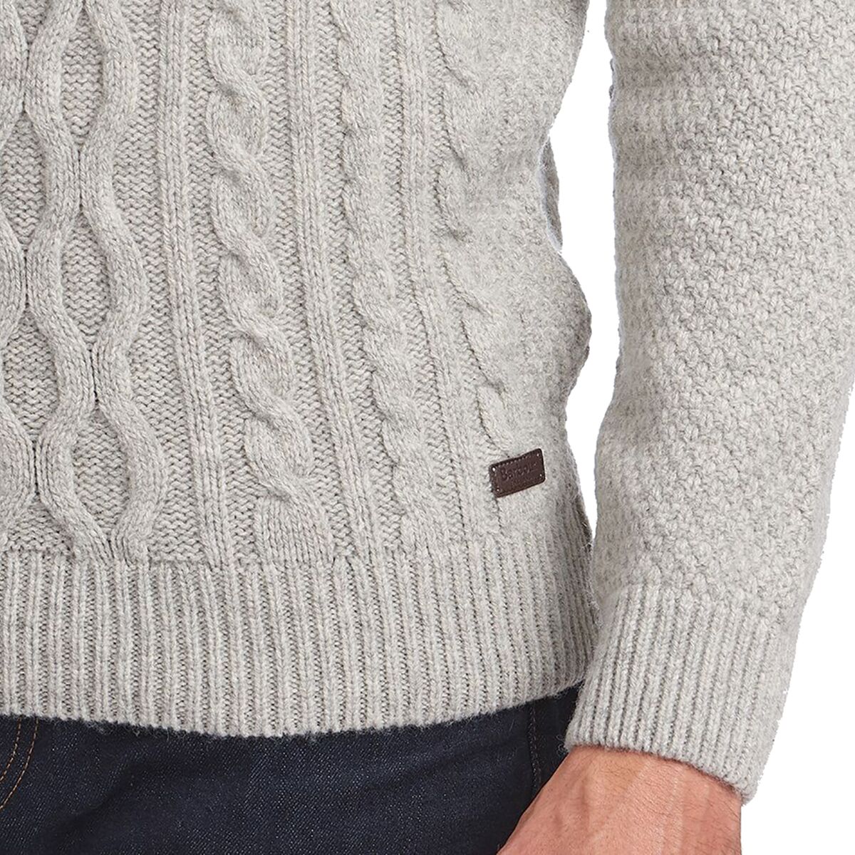 Barbour Chunky Cable Crew Sweater - Men's - Clothing