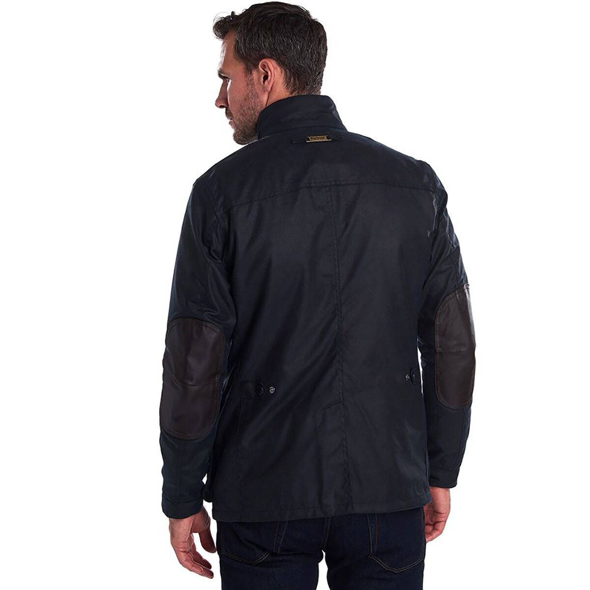 Мужская куртка Barbour Ogston Wax, цвет: Тёмно-синий — фото 2