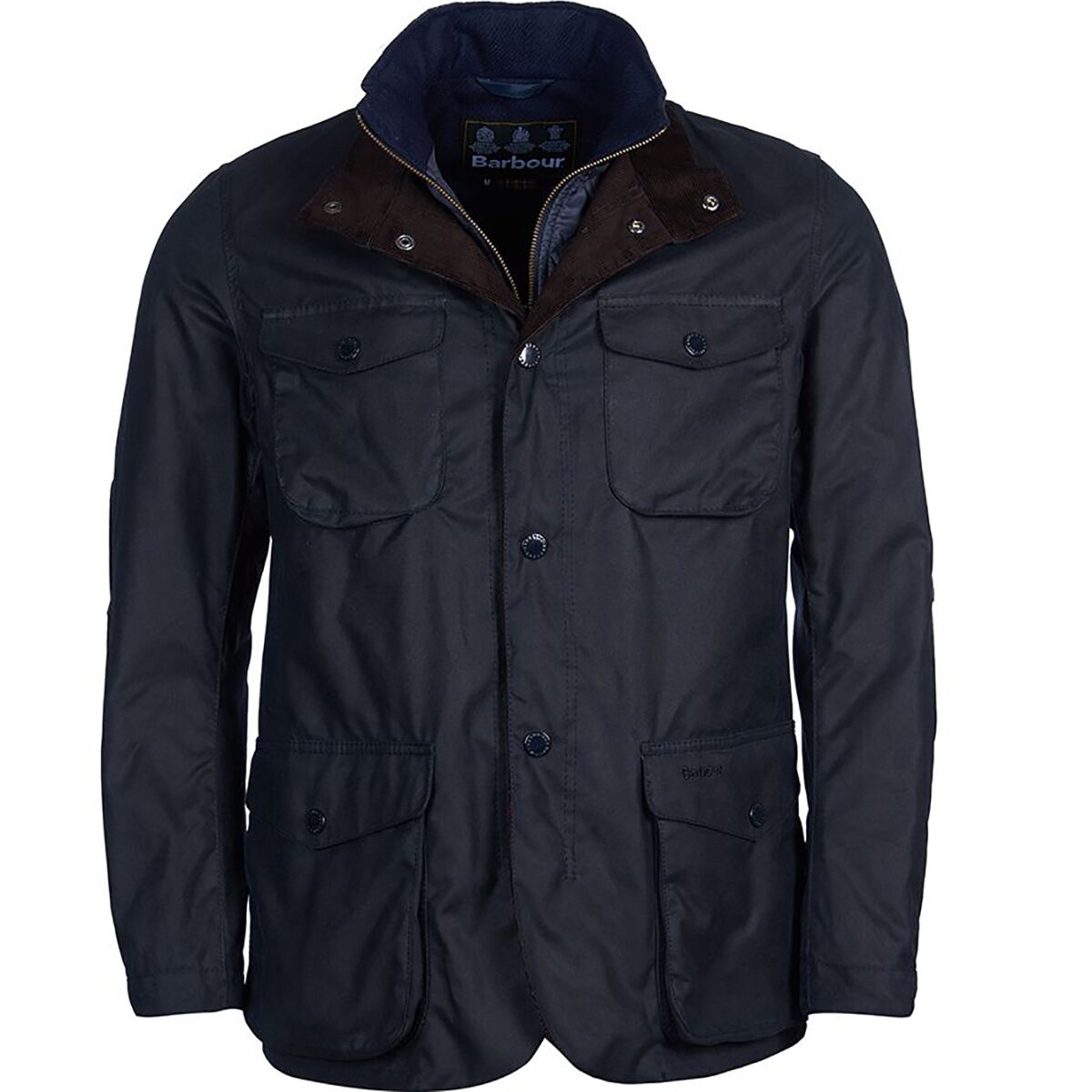 Мужская куртка Barbour Ogston Wax, цвет: Тёмно-синий — фото 3