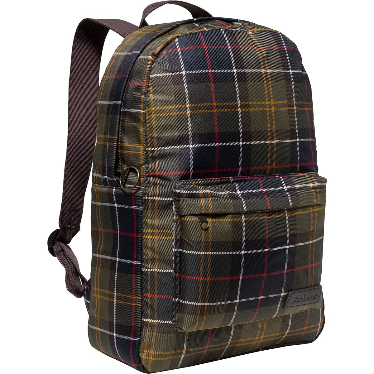 barbour tartan backpack