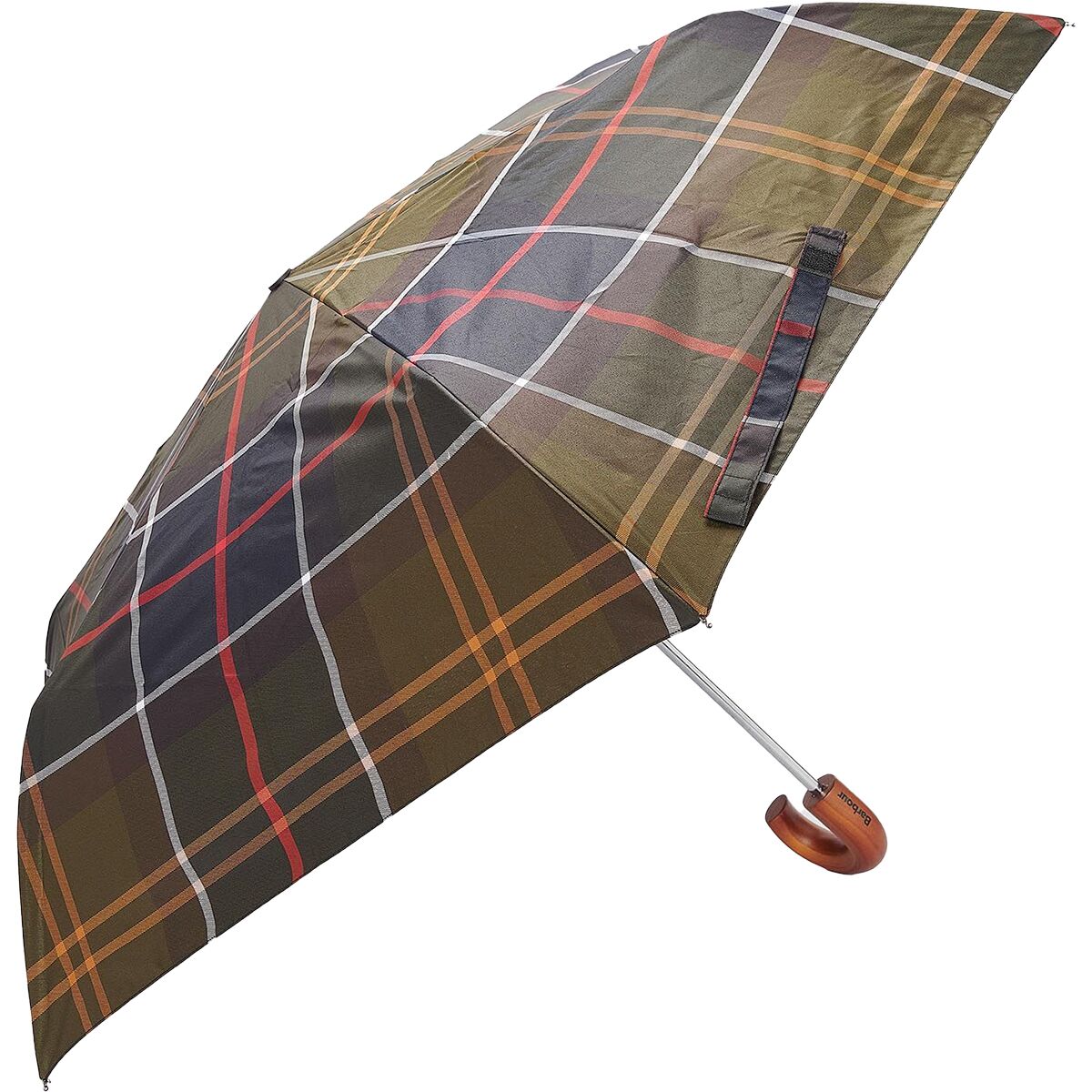 Barbour Tartan Mini Umbrella Accessories