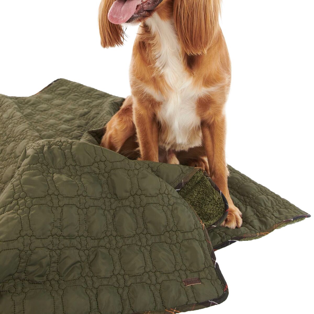 Barbour Dog Bone Quilted Blanket Hike & Camp