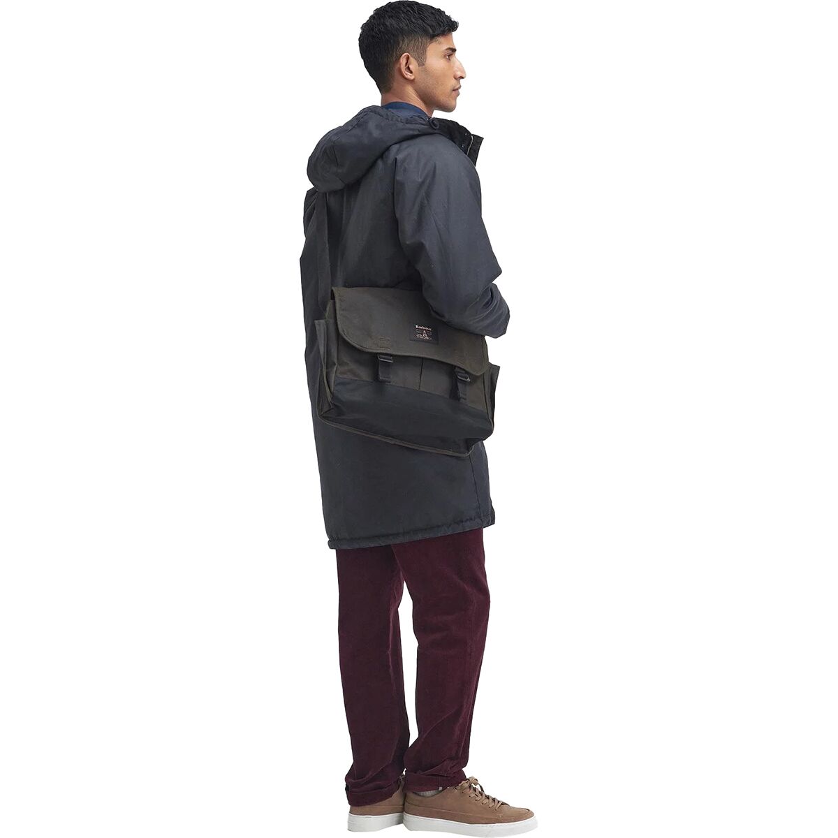 Barbour Field Wax Messenger Bag