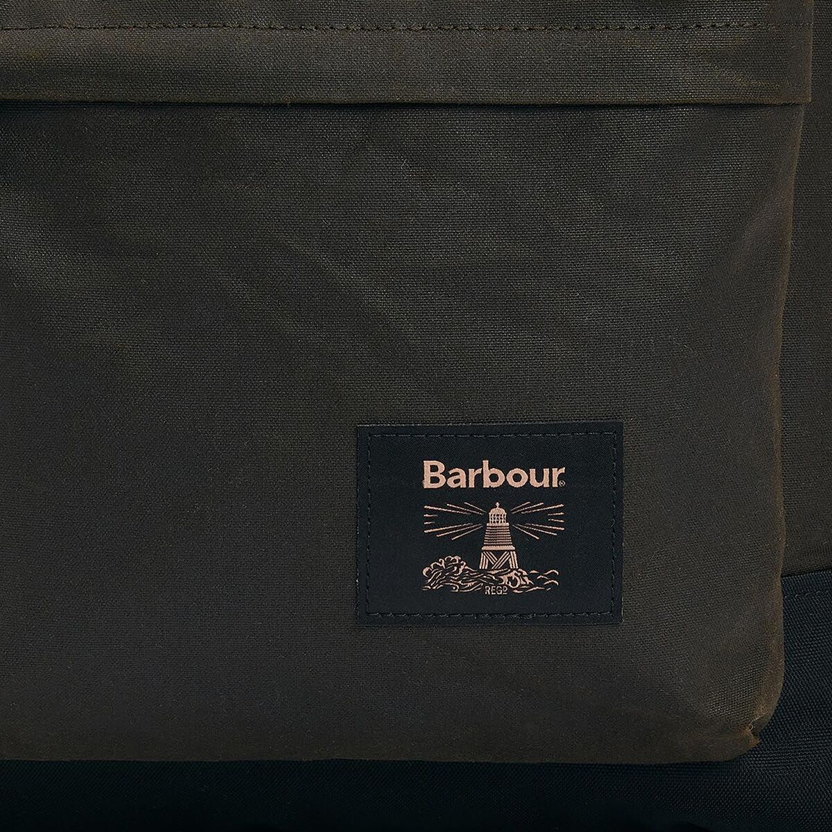 Barbour Field Wax Zip Backpack