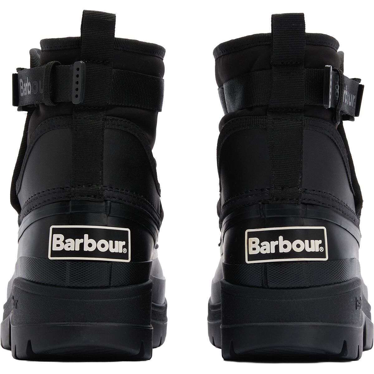 Мужские ботинки Barbour Braybourn Duck Boot Welly, цвет: Чёрный — фото 3