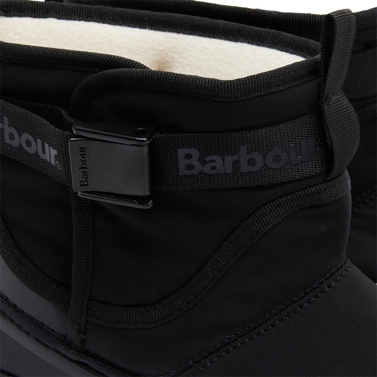 Мужские ботинки Barbour Braybourn Duck Boot Welly, цвет: Чёрный — фото 6