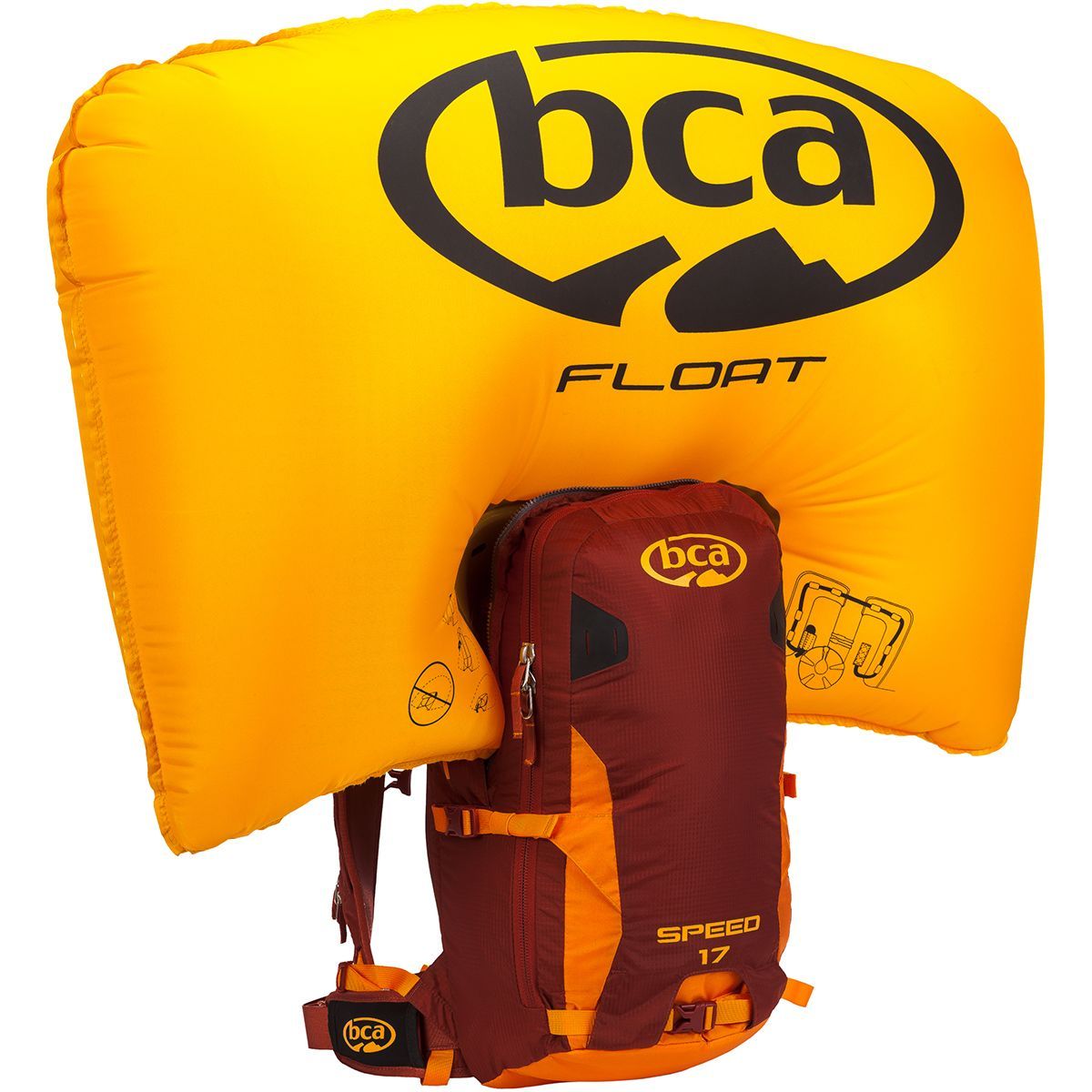 Backcountry Access Float 17 Speed Airbag Backpack + Float 2.0 Airbag