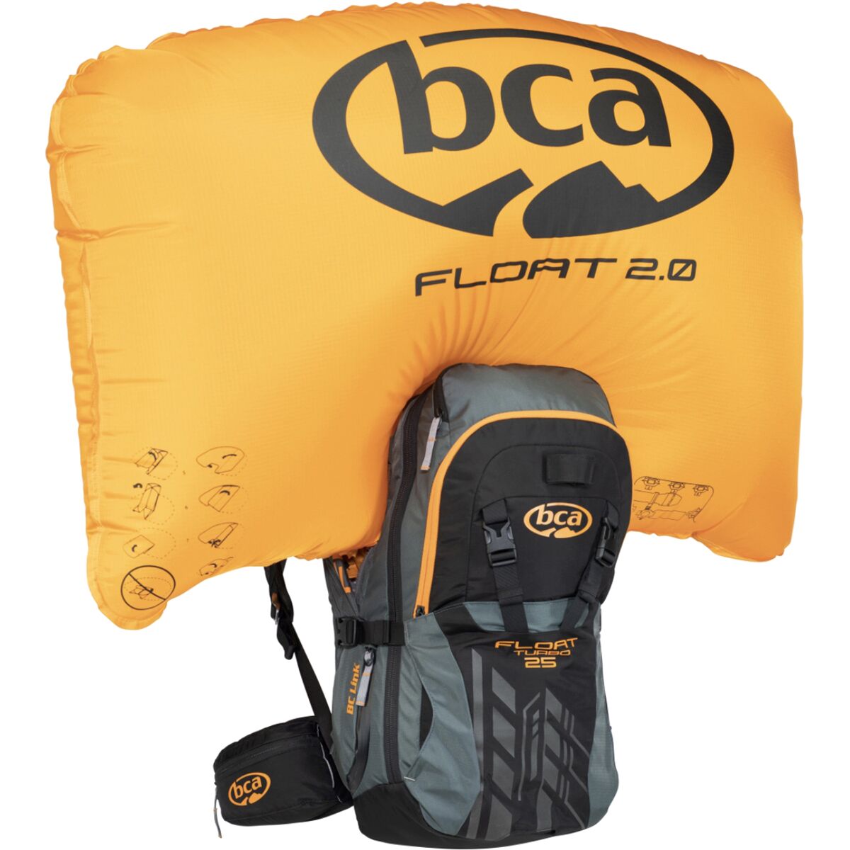 Backcountry Access Float 25L Turbo Airbag Backpack Ski