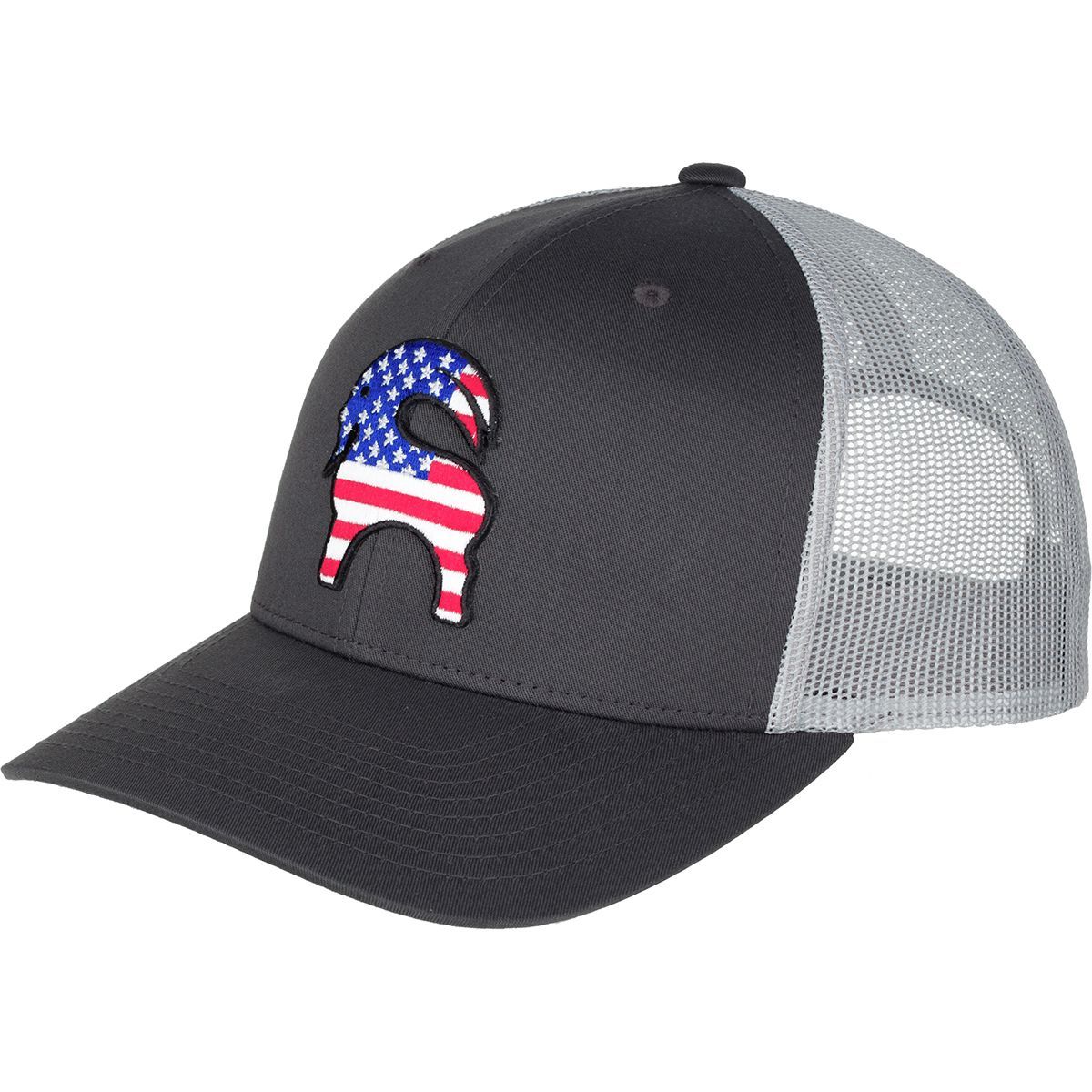 Backcountry Limited Edition Americana Goat Patch Trucker Hat Accessories
