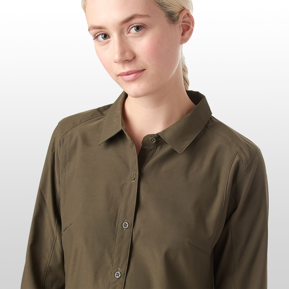 free people cardiff button down