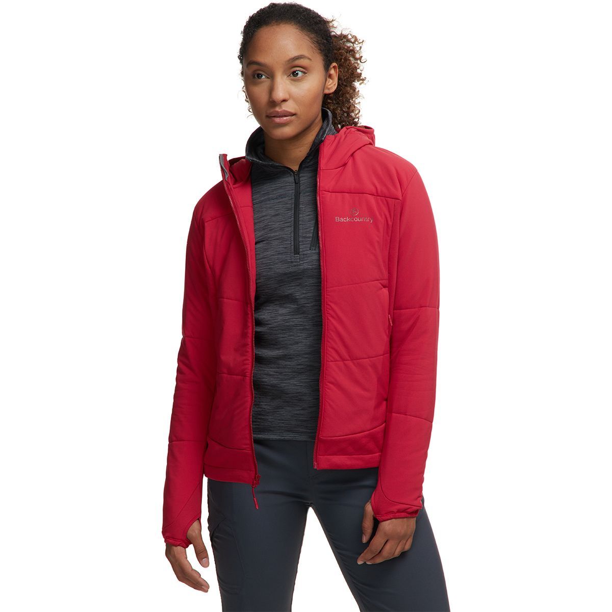 north face hybrid panel jacket