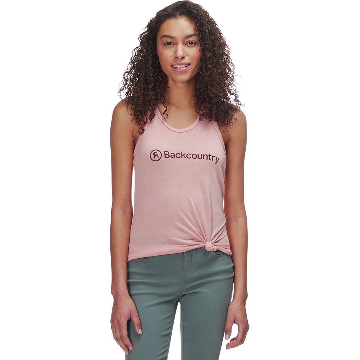 Between the Rocky Mountains Women's Racerback Tank Top
