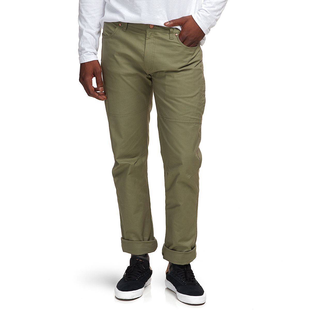 skinny workwear trousers