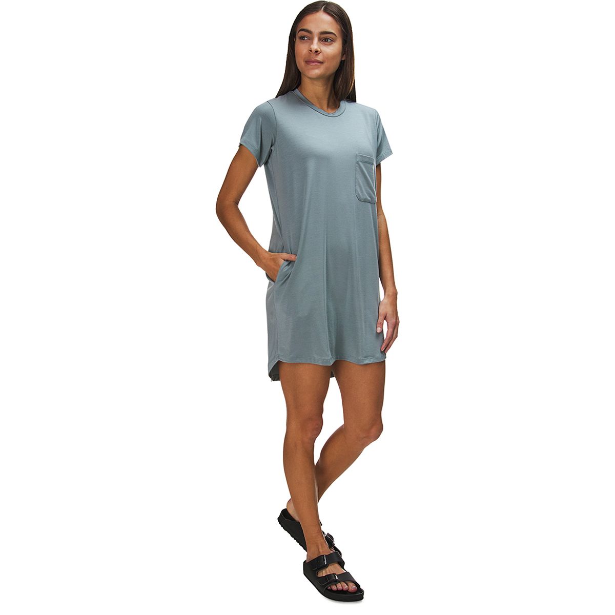 Backcountry Jersey Knit Shirt Dress 