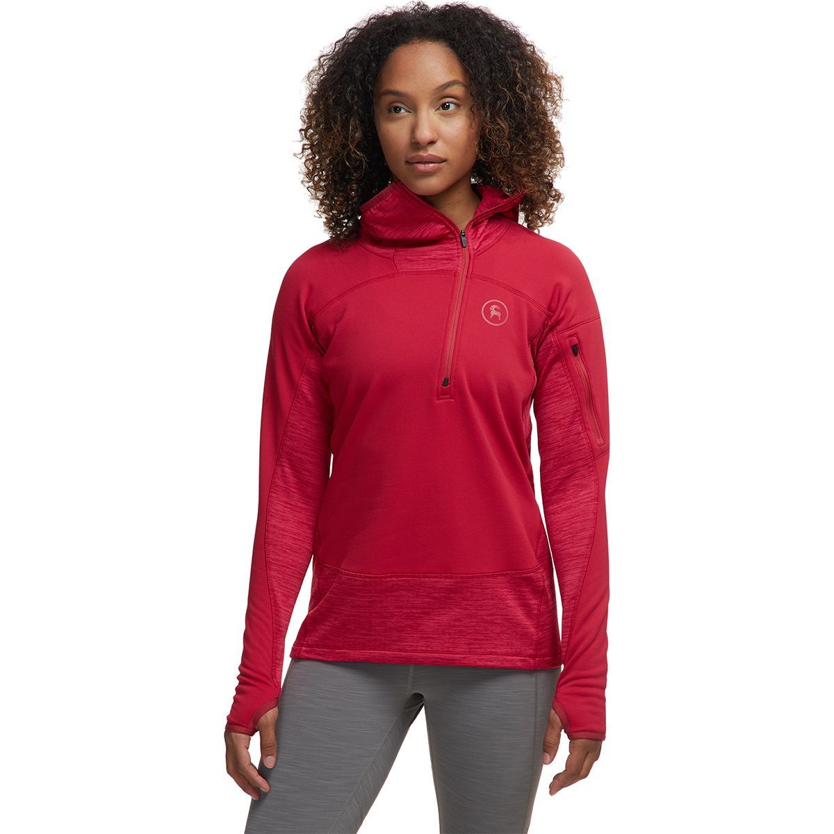 Backcountry Hybrid Grid Fleece Pullover Women's Clothing