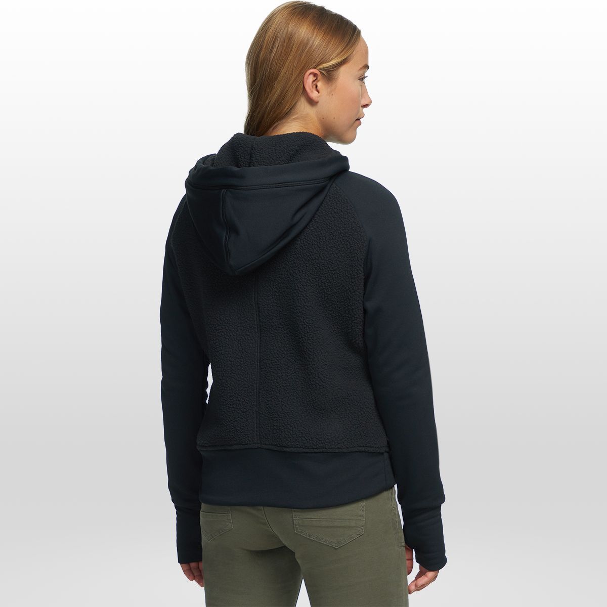 Backcountry Hybrid Sherpa Hooded Sweatshirt - Women's - Clothing