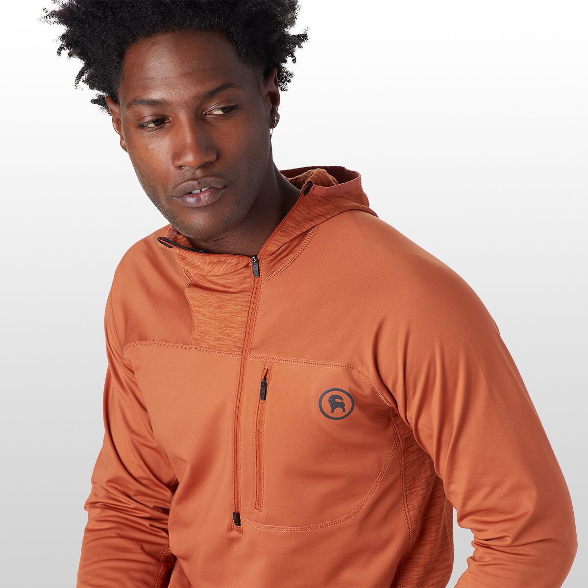 Backcountry Hybrid Grid Fleece Pullover Men's Clothing