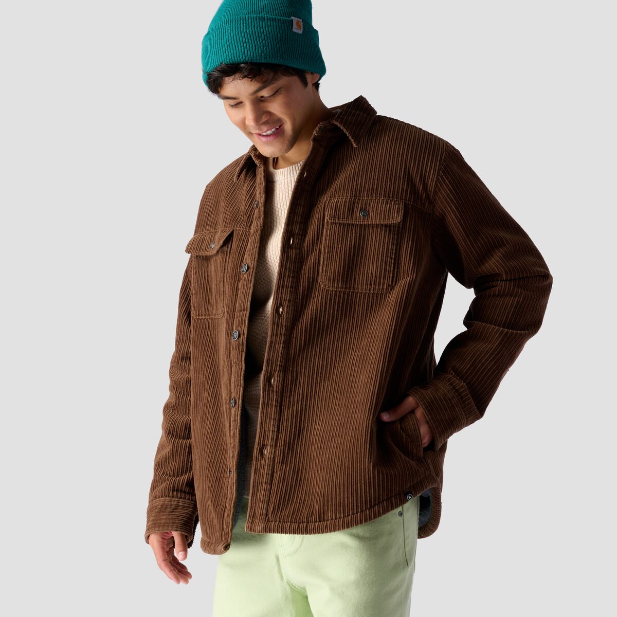 Saint Morris Corduroy Fleece Jacket