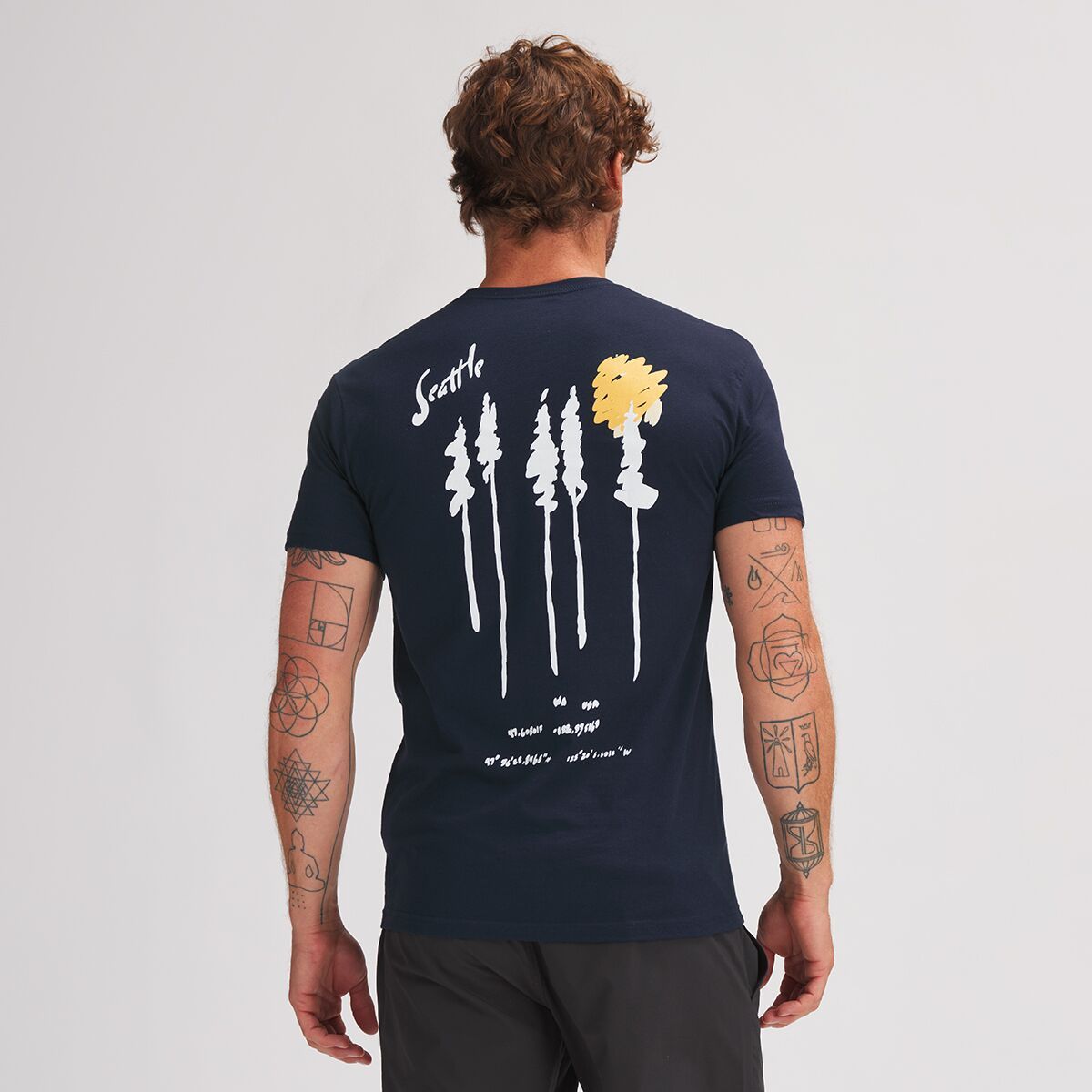 Backcountry Seattle Tree Graphic TShirt Men's Clothing