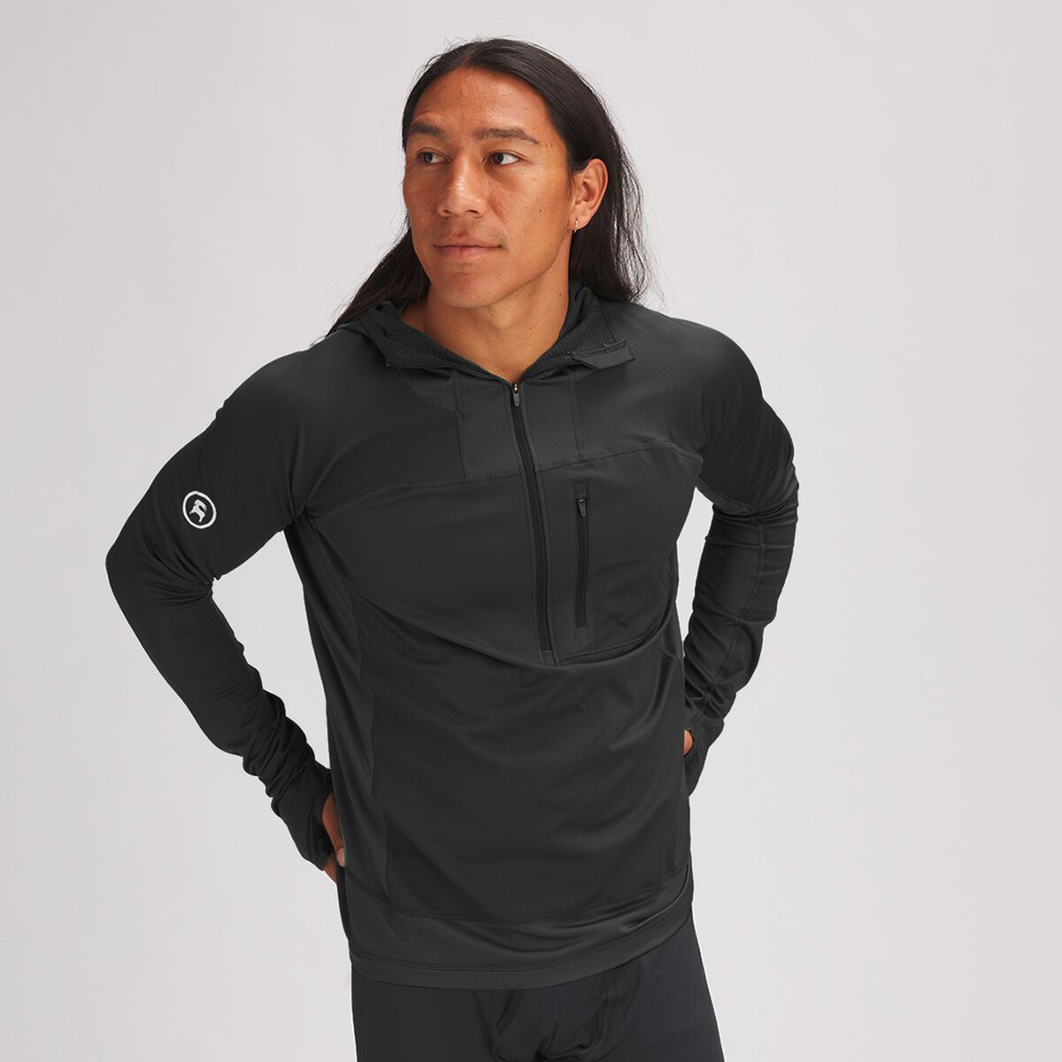 Backcountry Hybrid Grid Fleece Pullover Men's Clothing