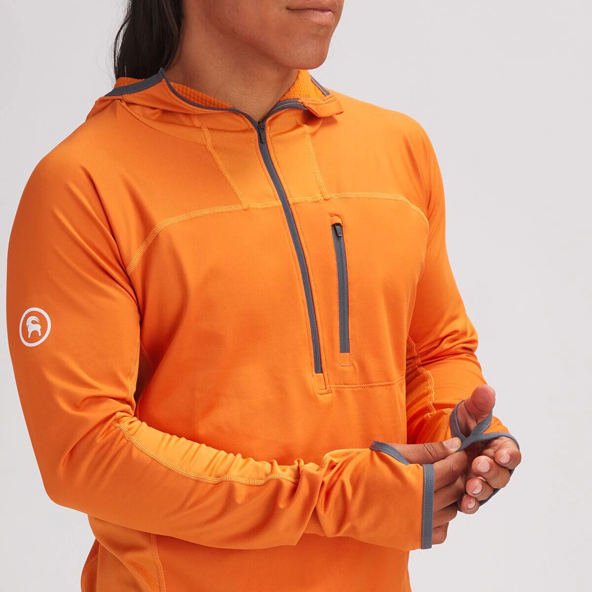 Backcountry Hybrid Grid Fleece Pullover Men's Clothing