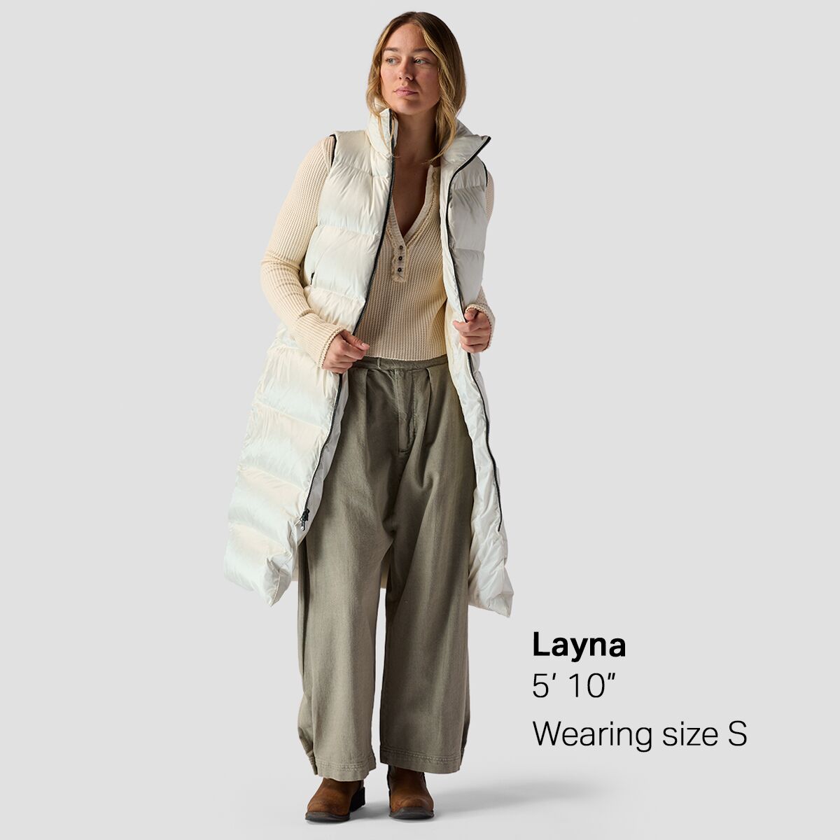 Backcountry Long Down Parka Vest - Women´s