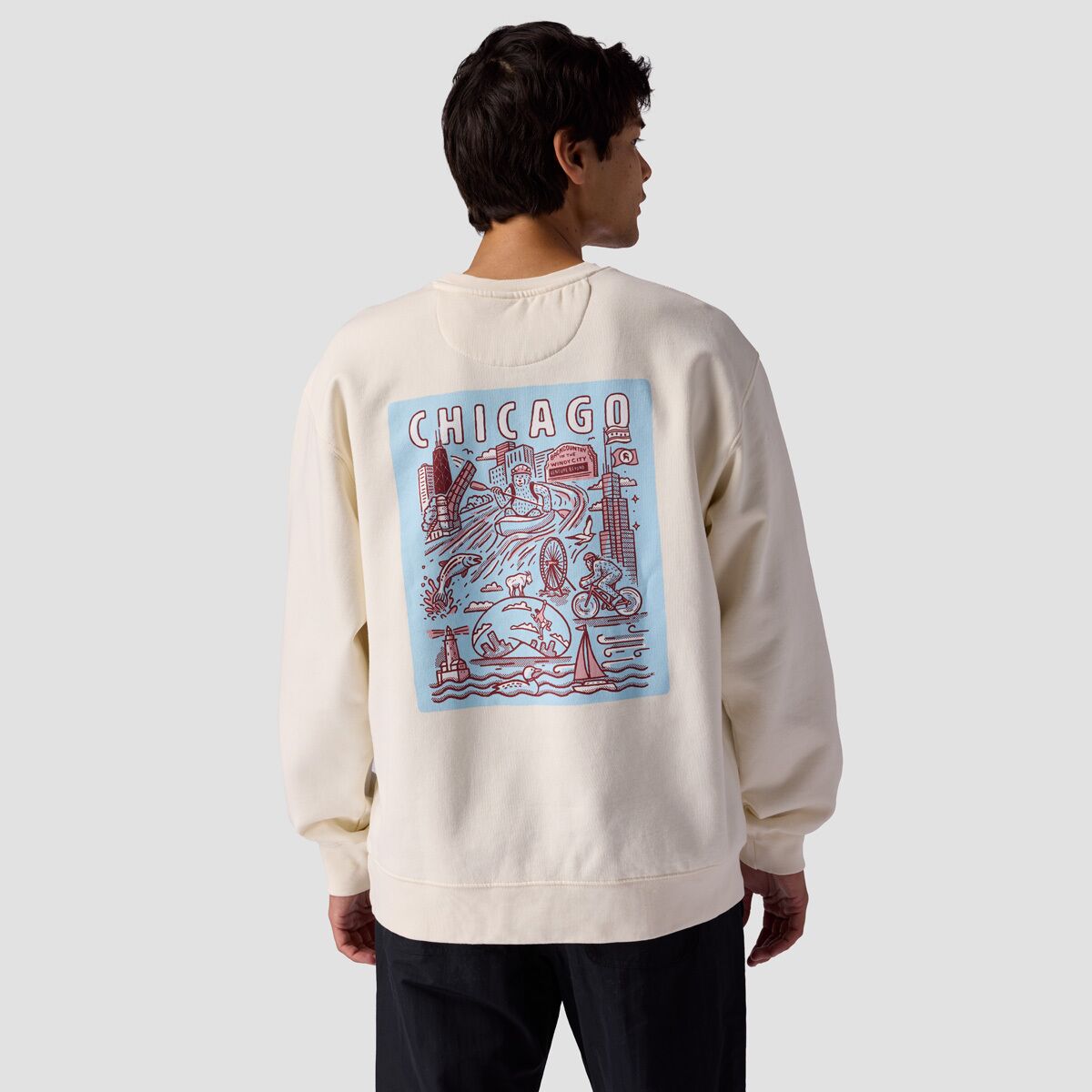 Backcountry Chicago Poster Crew Sweatshirt