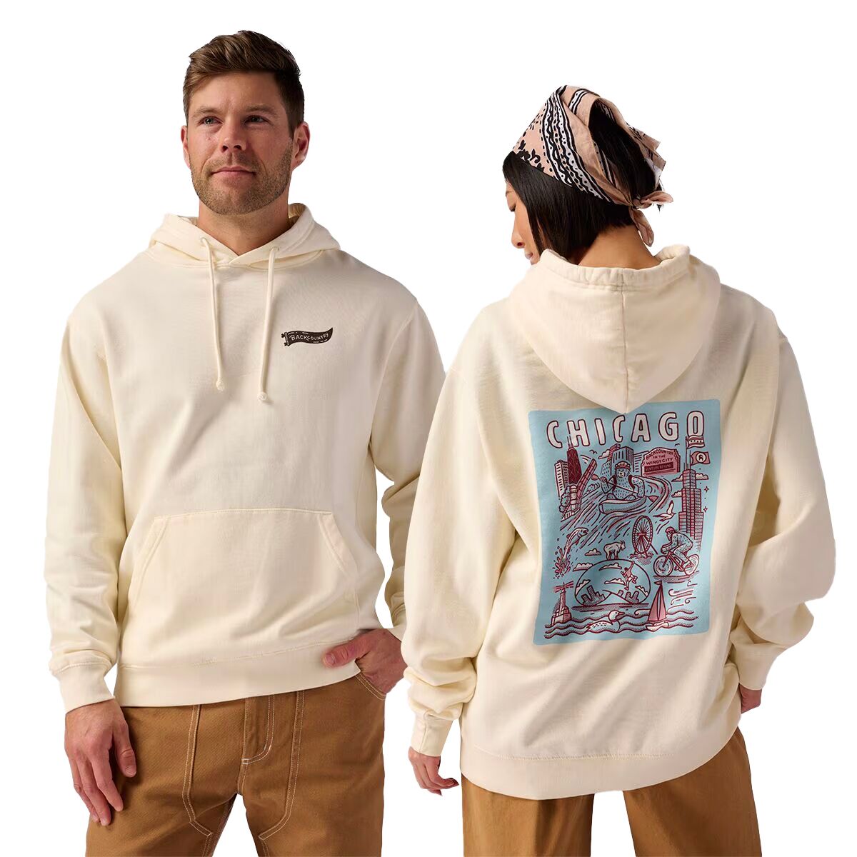 Backcountry Chicago Poster Hoodie