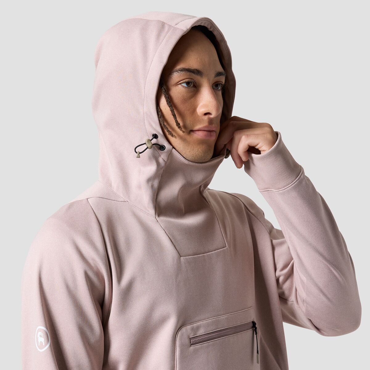 Мужское худи Backcountry BGA Meltdown Water-Resistant, цвет: Меланжевый, вариант 1 — фото 4