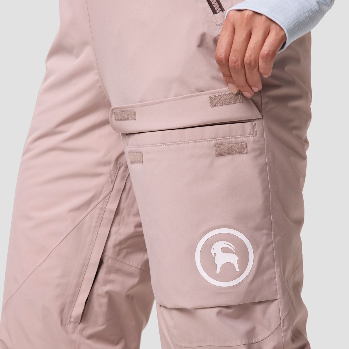 Женские брюки Backcountry BGA CrestCruiser Insulated Bib, цвет: Коричневый — фото 5