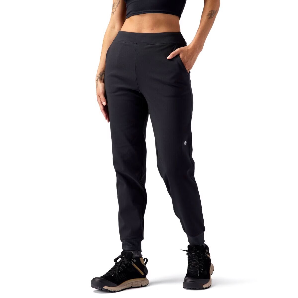 Женские брюки Backcountry BGA Destination Softshell Fleece Pant, цвет: Чёрный — фото 8