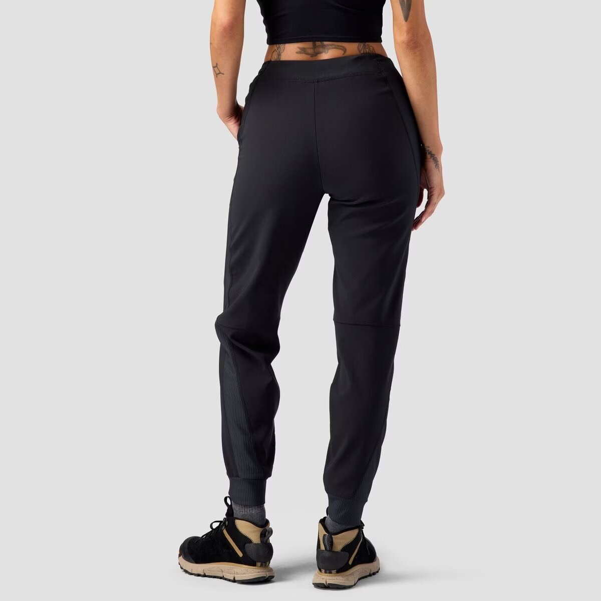 Женские брюки Backcountry BGA Destination Softshell Fleece Pant, цвет: Чёрный — фото 5