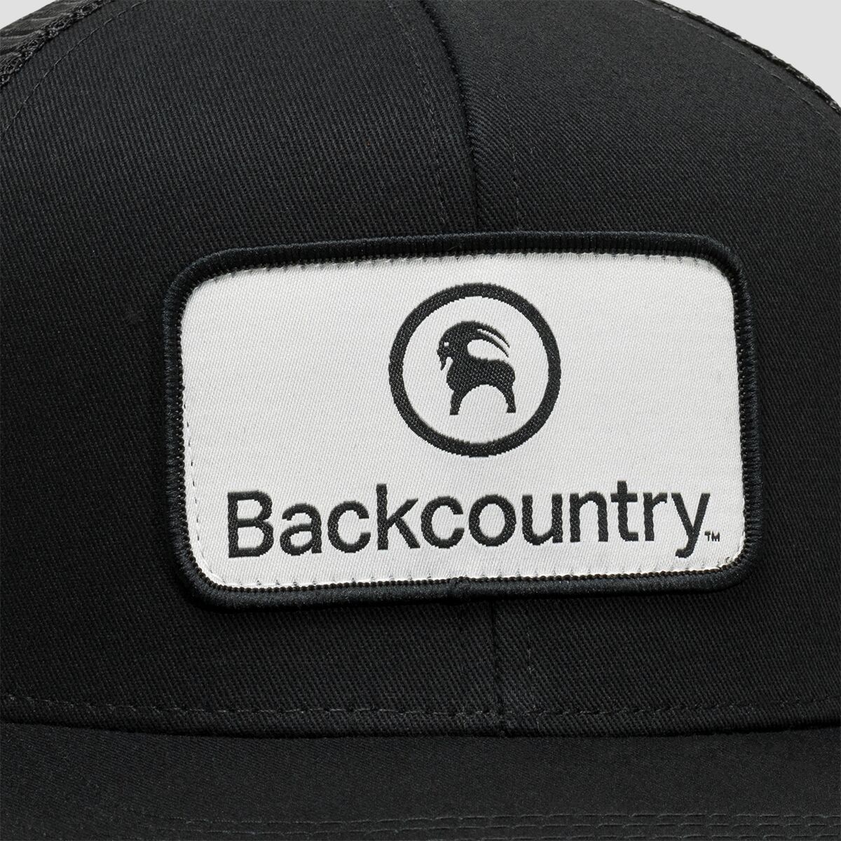 Backcountry Throwback Flat Brim Patch Snapback Hat