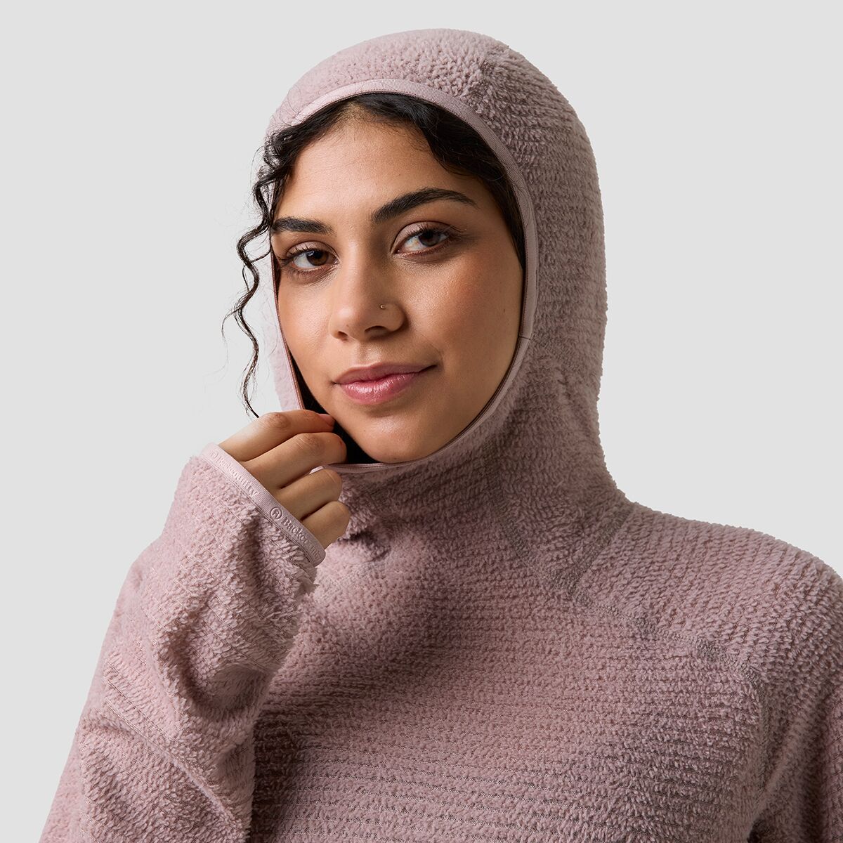Женское худи Backcountry BGA Highliner PrimaLoft Air-Perm Fleece, цвет: Коричневый — фото 5