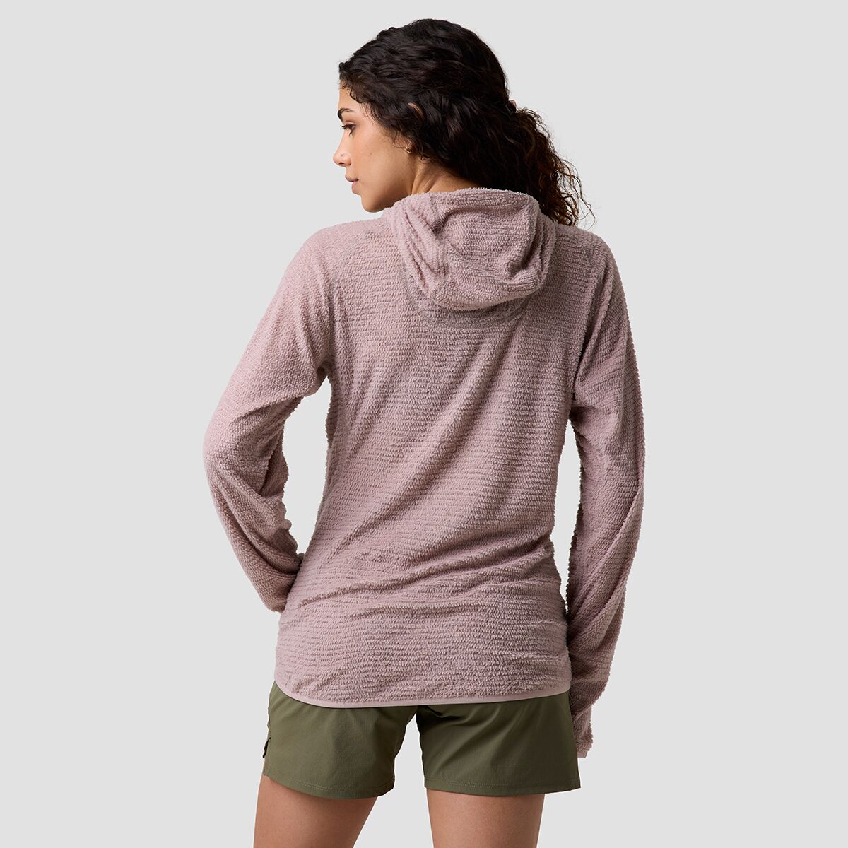 Женское худи Backcountry BGA Highliner PrimaLoft Air-Perm Fleece, цвет: Коричневый — фото 2