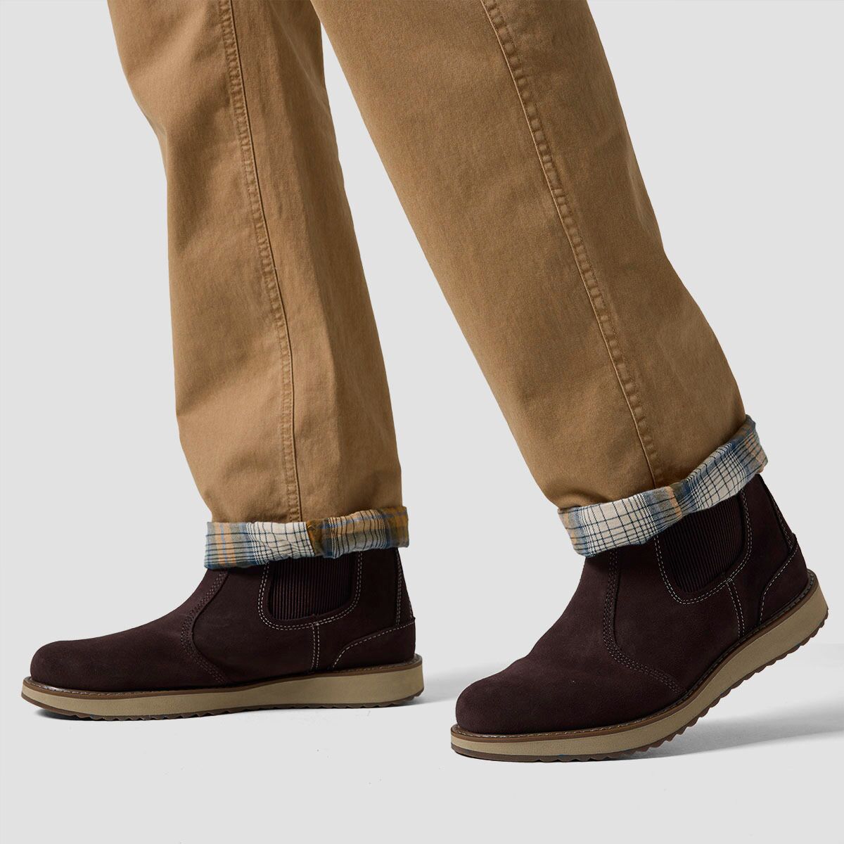 Мужские брюки Backcountry BGA Venture Daily Flannel Lined Pant, цвет: Bistre — фото 3
