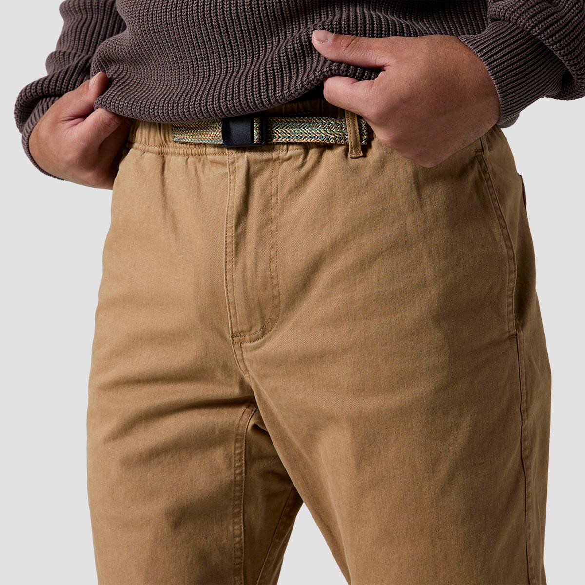 Мужские брюки Backcountry BGA Venture Daily Flannel Lined Pant, цвет: Bistre — фото 4