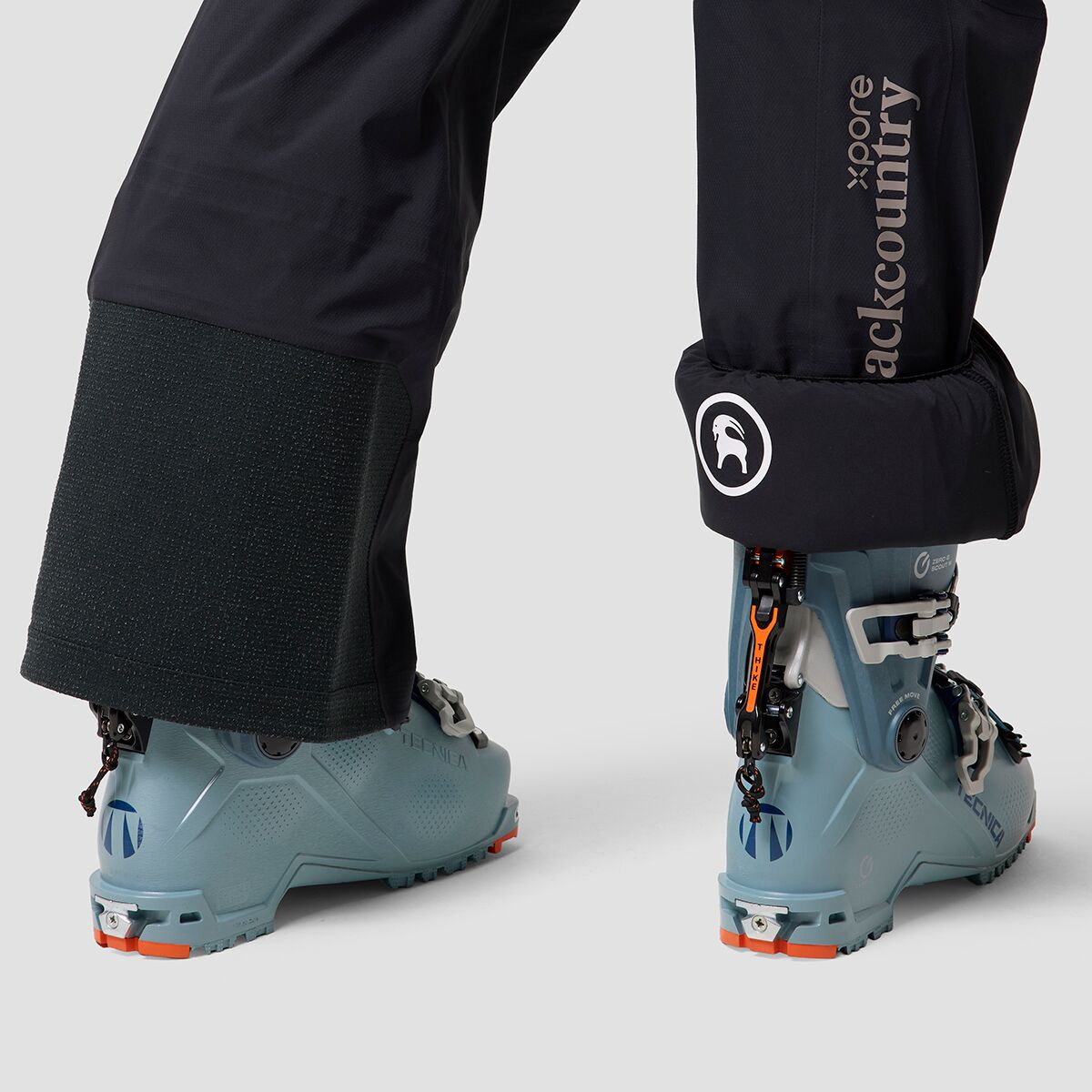 Женские брюки Backcountry BGA Cottonwoods LT Xpore 3L Bibs, цвет: Чёрный — фото 3