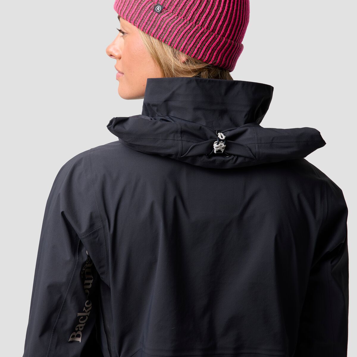 Женская куртка Backcountry BGA Cottonwoods LT Xpore 3L, цвет: Чёрный — фото 2