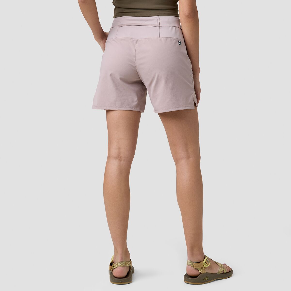 Женские шорты Backcountry BGA Wasatch Ripstop 5in Pull-On Short, цвет: Коричневый / Сливовый — фото 6