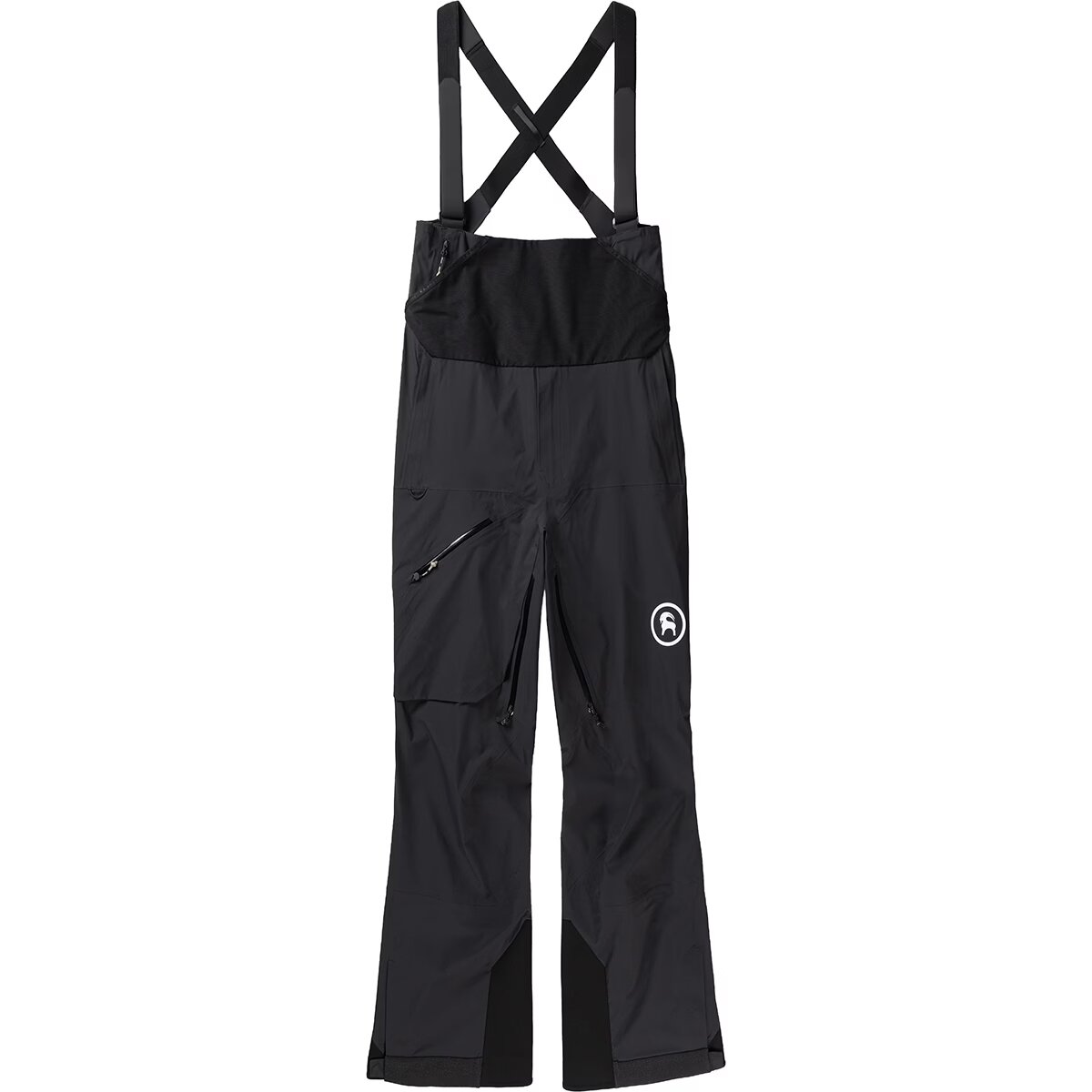 Мужские брюки Backcountry BGA Cottonwoods Xpore LT Bibs G2, цвет: Чёрный — фото 12