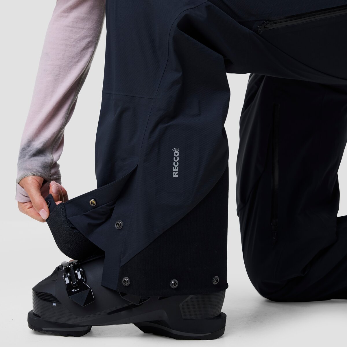 Женские брюки Backcountry BGA Cottonwoods Xpore LT Bibs G2, цвет: Чёрный — фото 9