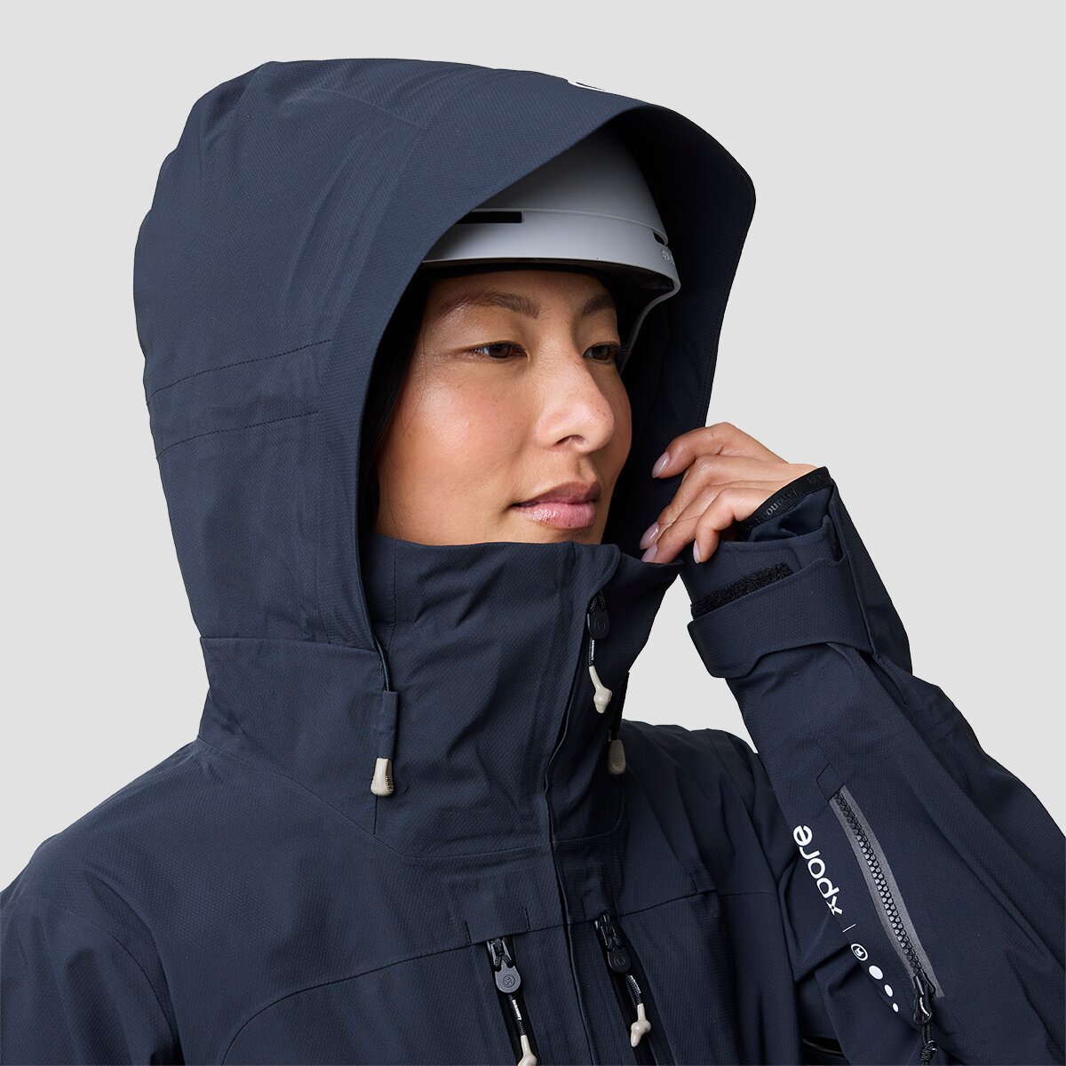 Женская куртка Backcountry BGA Cottonwoods Xpore LT Jacket G2, цвет: Чёрный — фото 5
