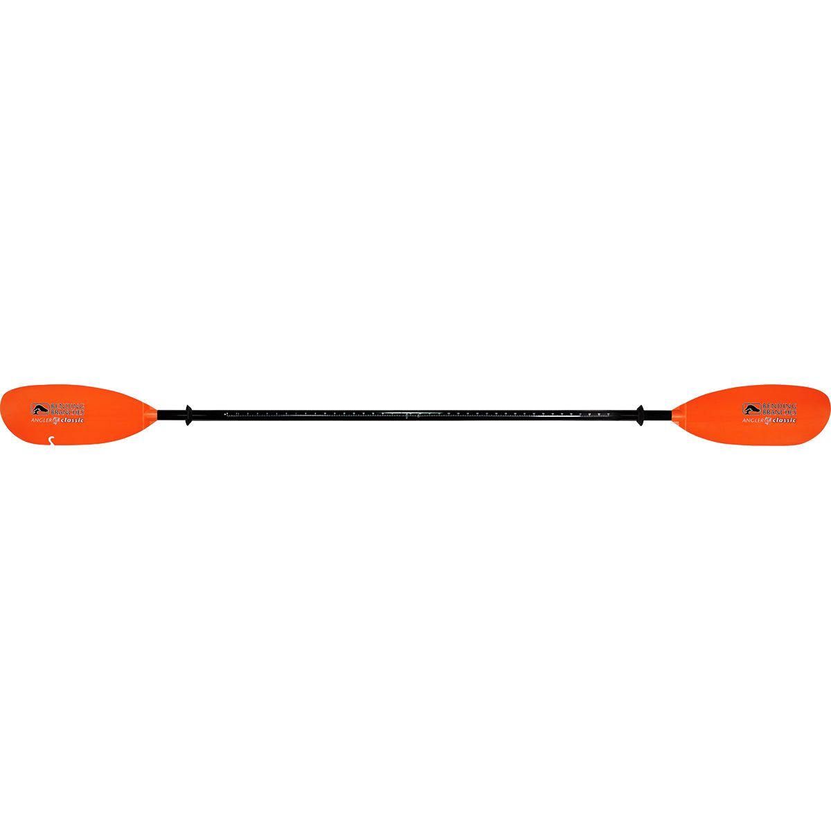 Fishing Kayak Bending Branches Angler Ace Kayak Paddle - 2-Piece Carbon Shaft W/Snap-Button Ferrule Angler 2