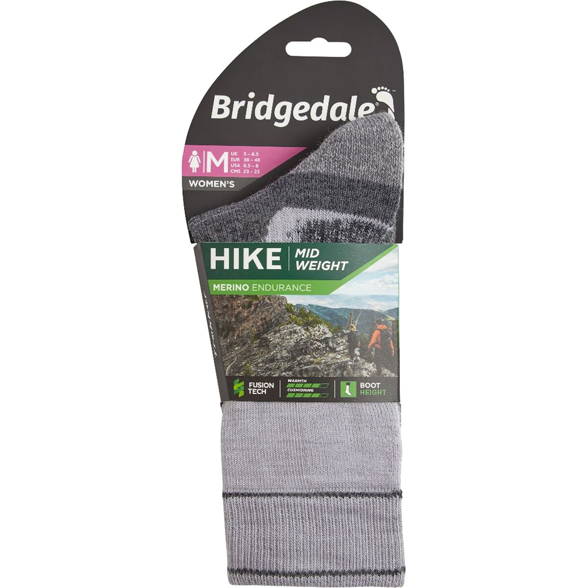 Bridgedale Hike Midweight Merino Endurance Boot Sock -...