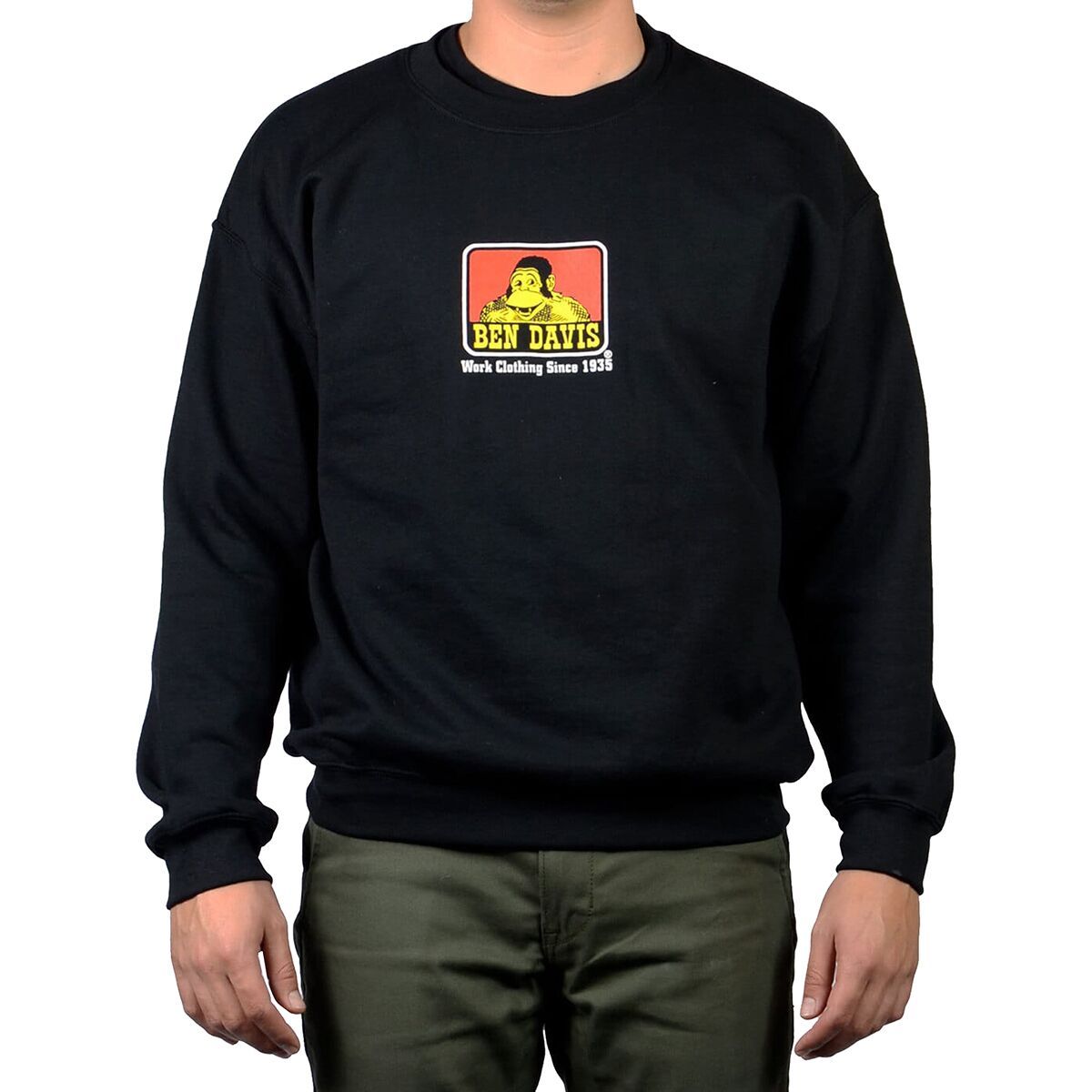 Ben Davis Crew Neck Sweatshirt Men's Clothing